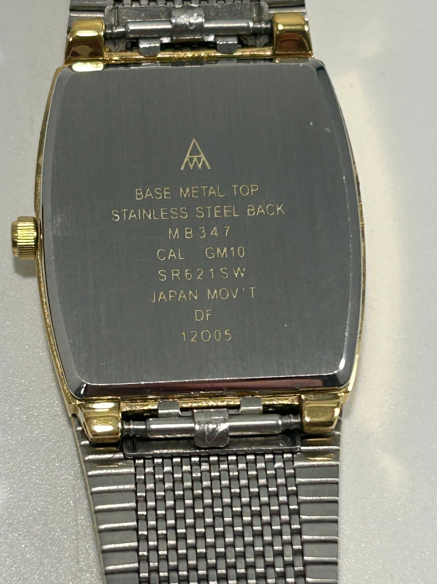 Accurist Tank-Style Tiger Eye Dial Quartz