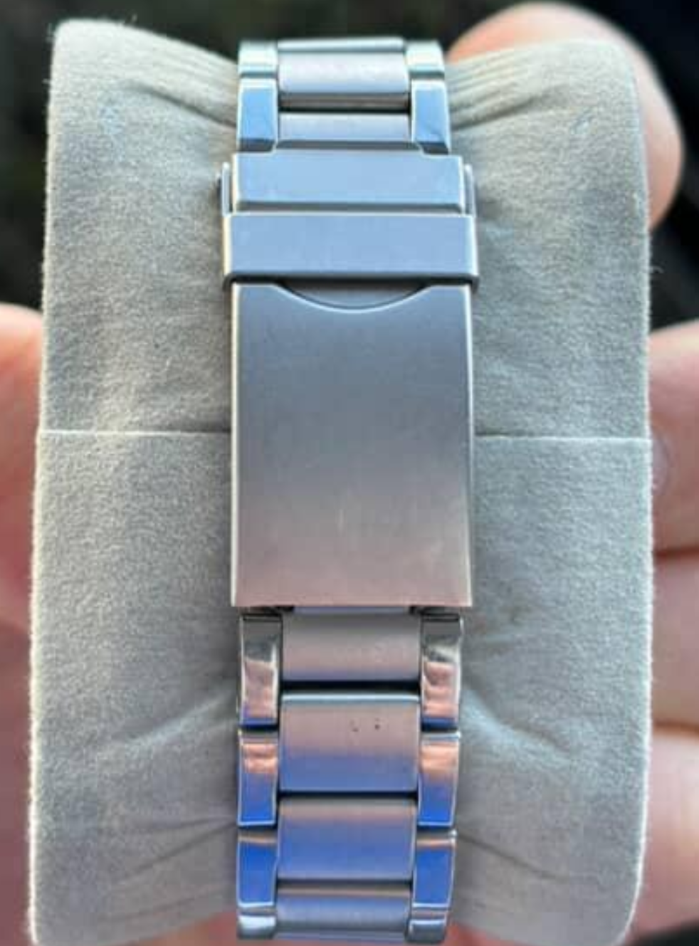 Vintage Rotary Automatic Day-Date Blue Dial Stainless Steel Men’s Watch