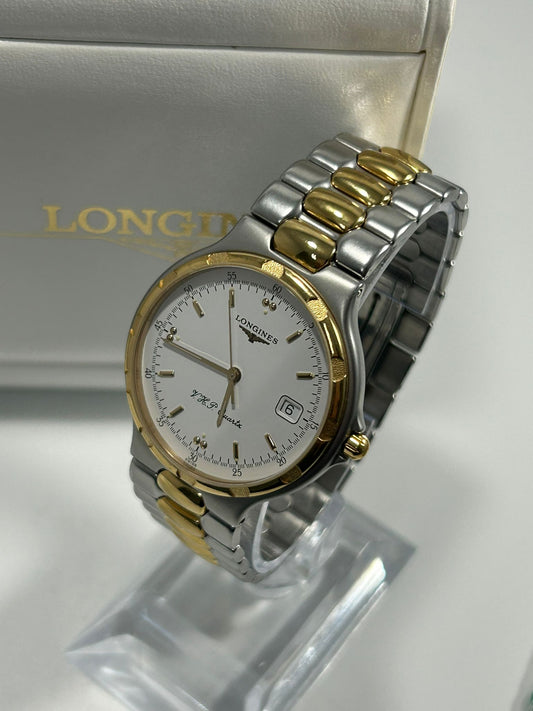 1995 Longines Conquest V.H.P Quartz Two-Tone Men’s Watch with Box & Papers
