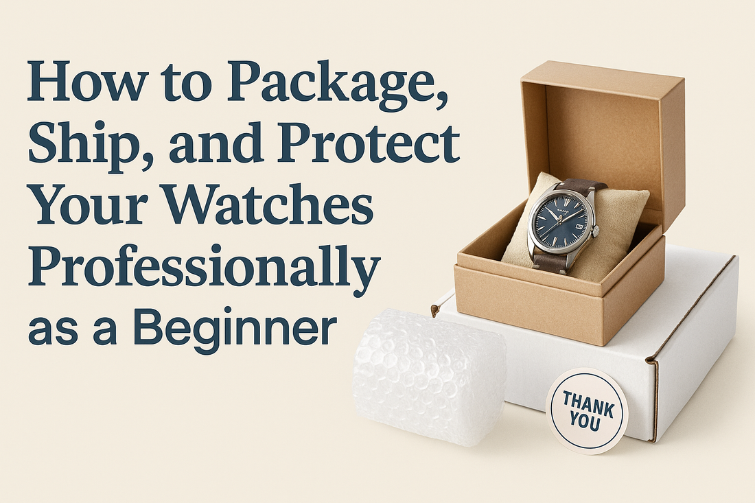 How to Package, Ship, and Protect Your Watches Professionally as a Beginner