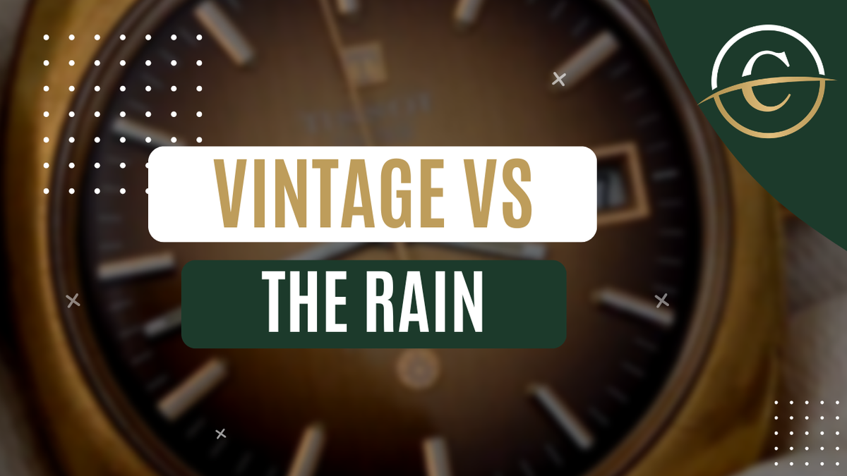 Can You Wear a Vintage Watch in the Rain or Shower? A Plain-English Guide