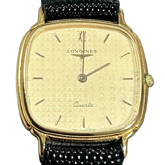 Longines Tank Style Gold Plated Quartz Dress Watch – 1969 Vintage