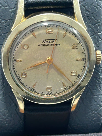 1930s Tissot Antimagnetique Dress Watch - 32mm, Manual Wind, Vintage, Gold Plated