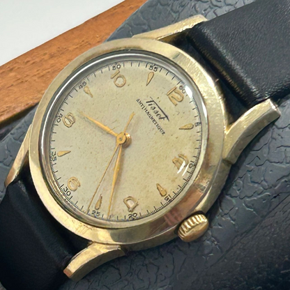 1930s Tissot Antimagnetique Dress Watch - 32mm, Manual Wind, Vintage, Gold Plated
