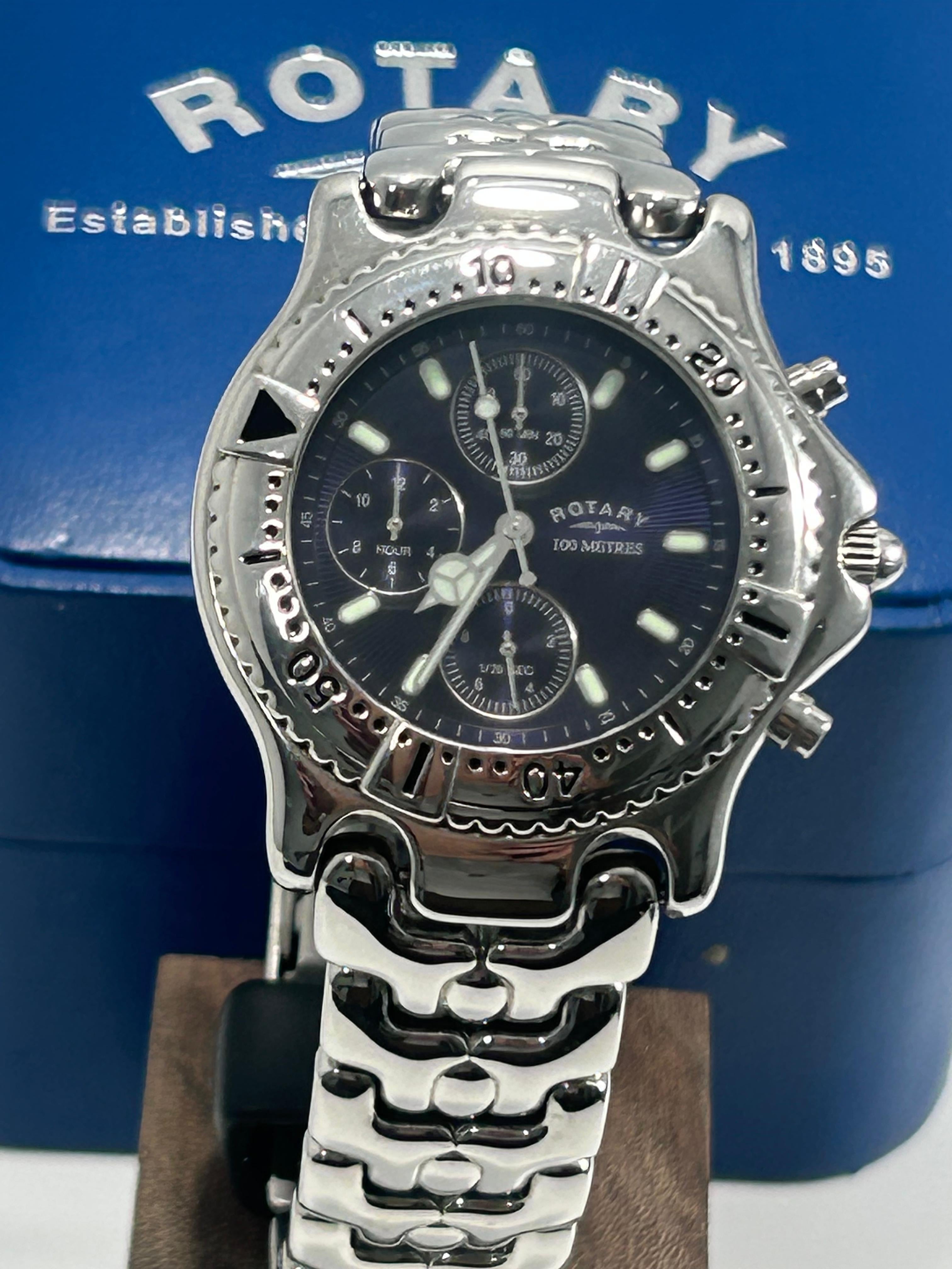 Rotary Chronograph Men's Watch