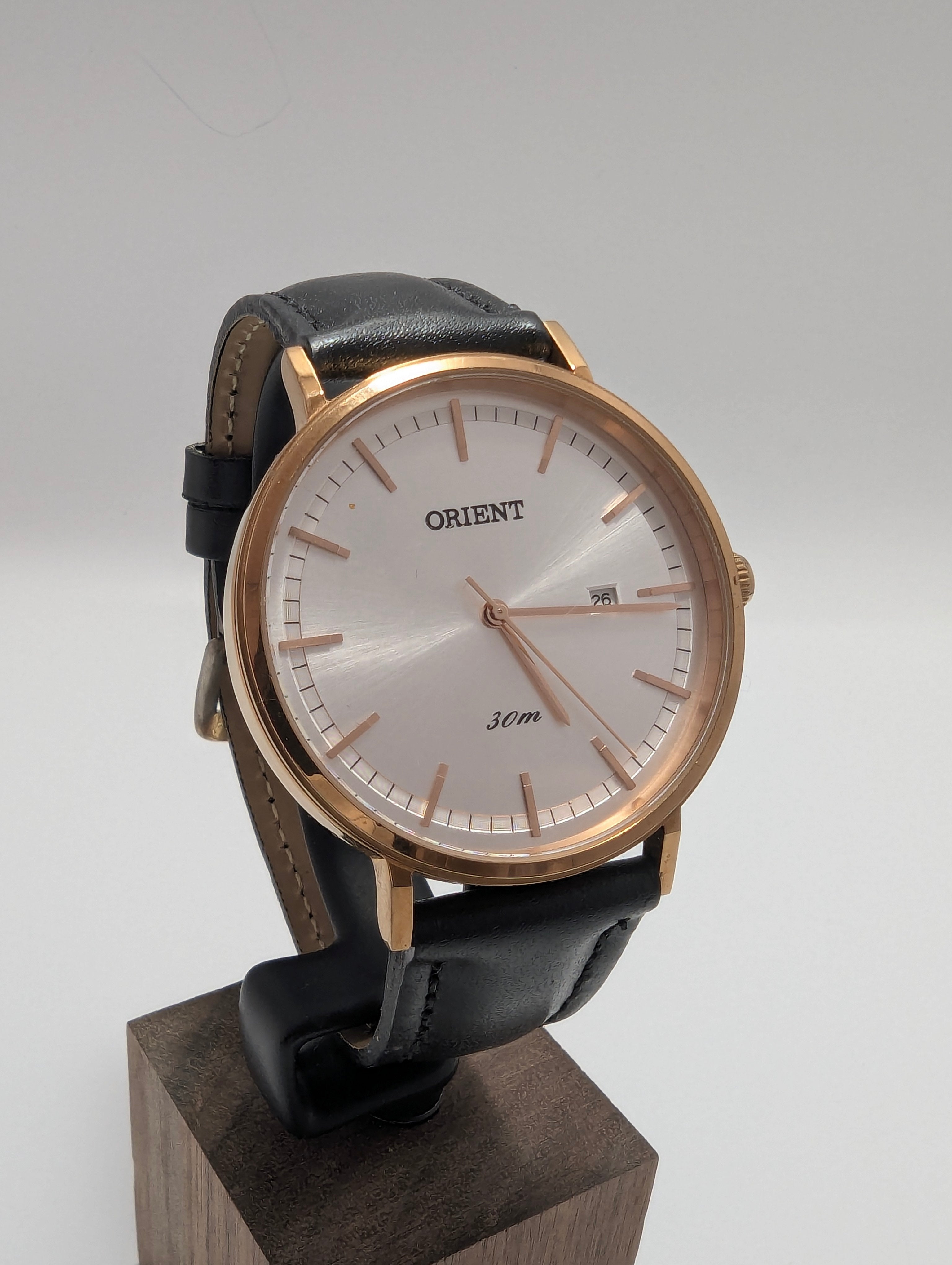 Orient Rose Gold Tone Dress Watch