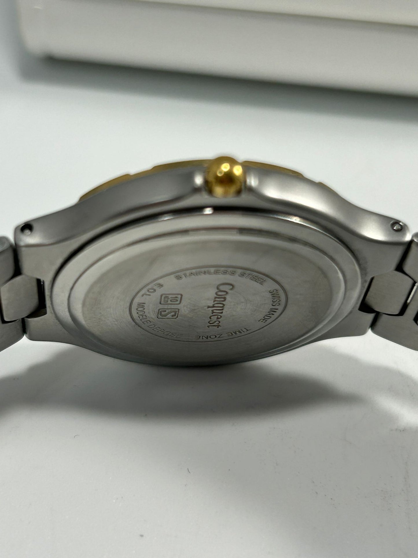 1995 Longines Conquest V.H.P Quartz Two-Tone Men’s Watch with Box & Papers