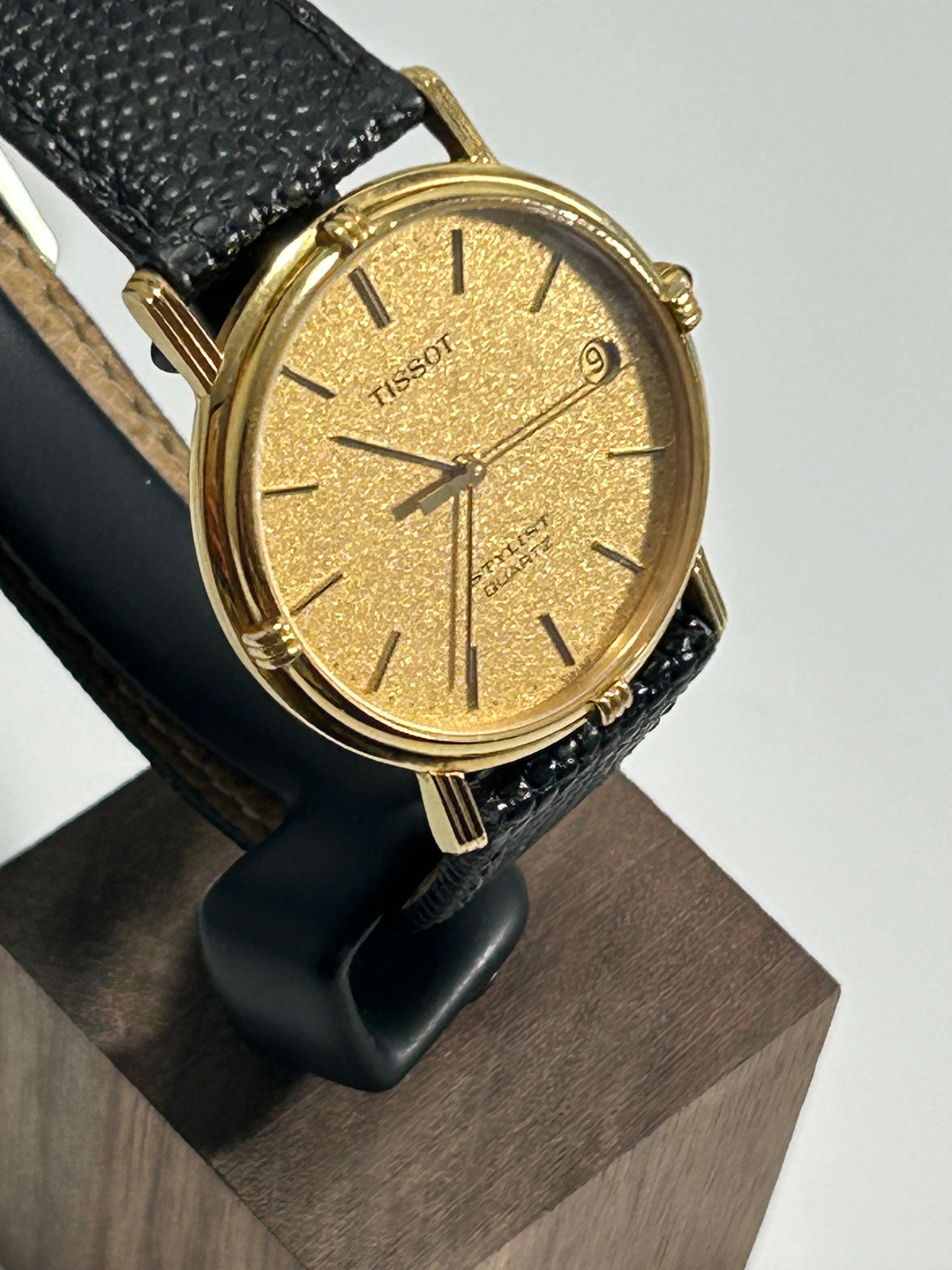 Tissot Stylist Vintage Snowflake Dial Men's Watch