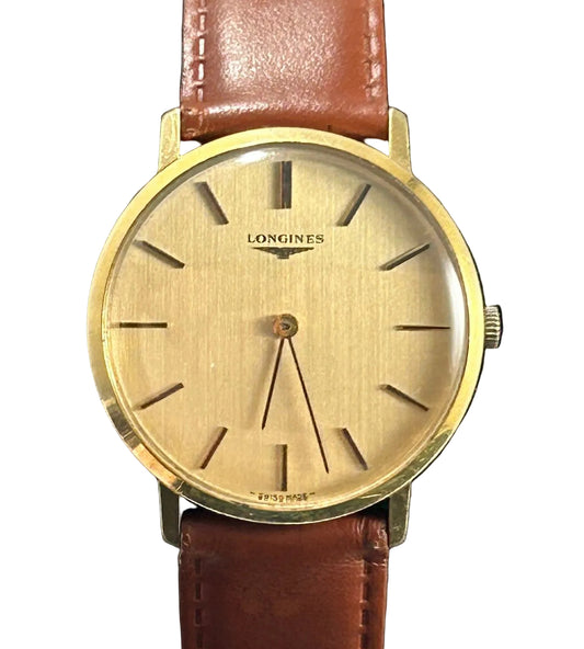 Vintage Longines Manual Wind Gold Plated Swiss Watch – Classic Dress Watch