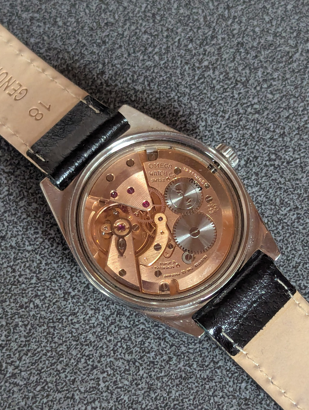 Omega Genève 1970's Silver Men’s Watch