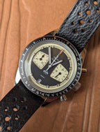 Yema Rallygraf Reverse-Panda Chronograph Racing Watch
