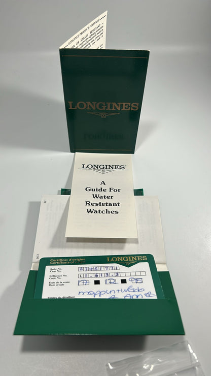 1995 Longines Conquest V.H.P Quartz Two-Tone Men’s Watch with Box & Papers