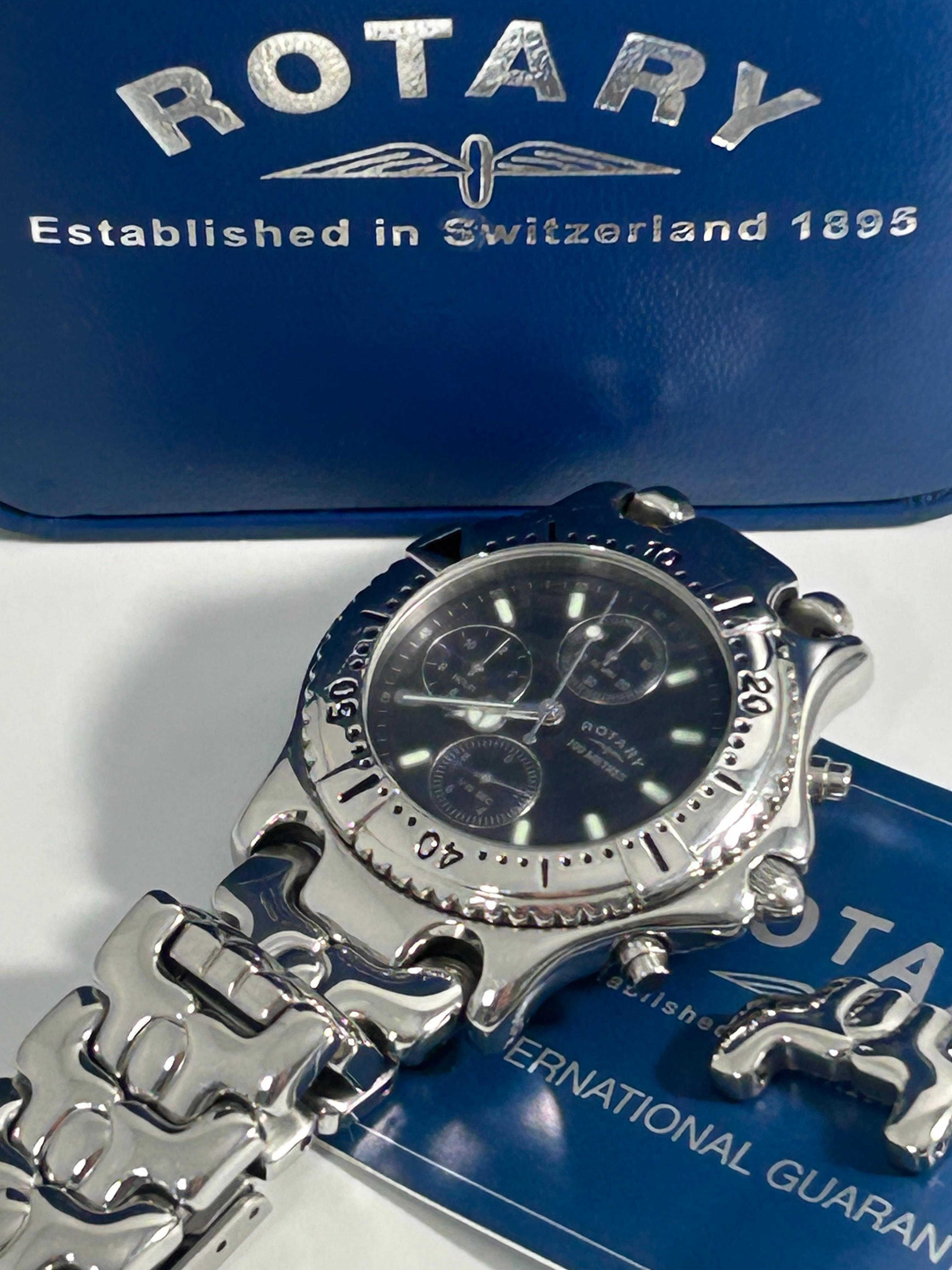 Rotary Chronograph Men's Watch