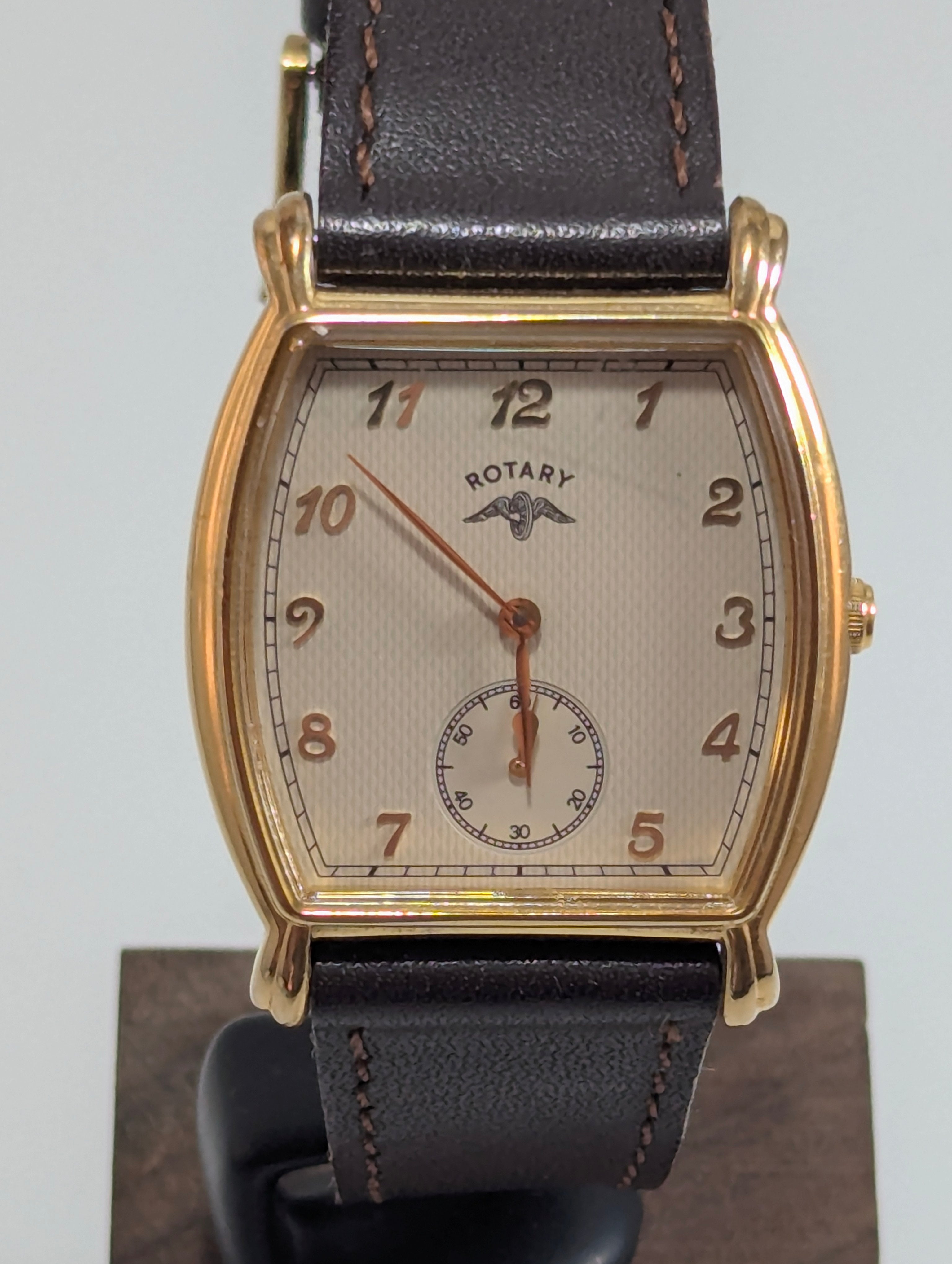 Rotary Tonneau Small Seconds Dress Watch
