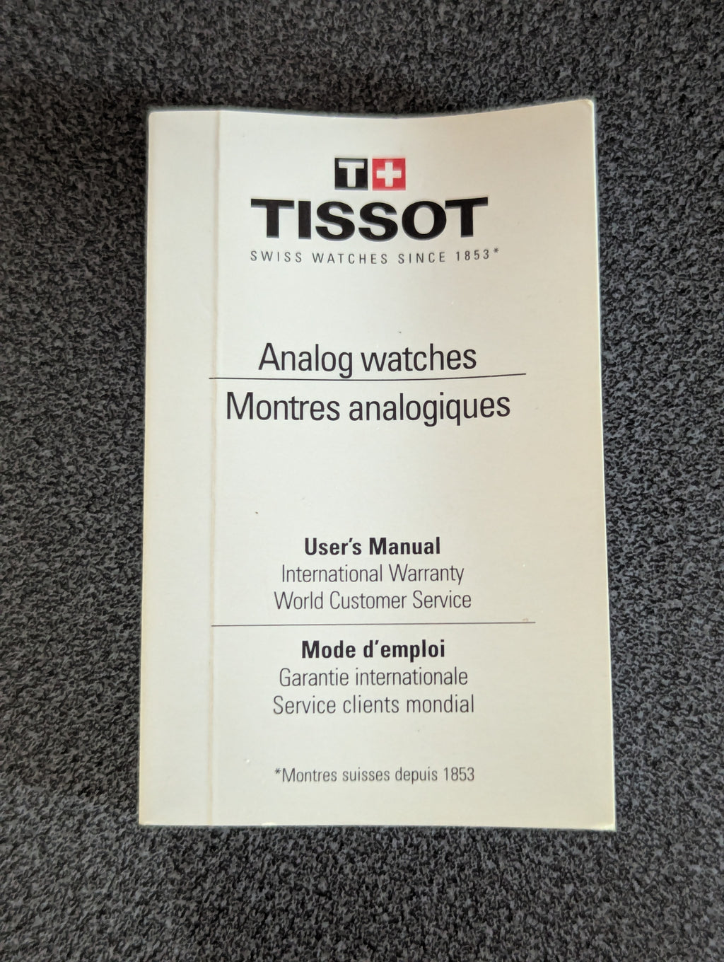 Tissot T-Classic White Dial Men's Watch