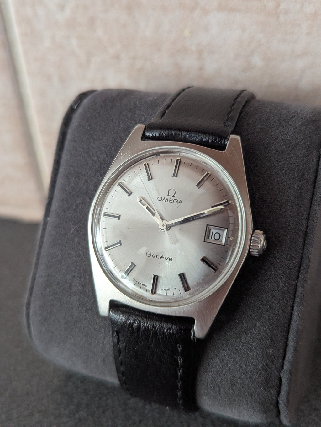 Omega Genève 1970's Silver Men’s Watch
