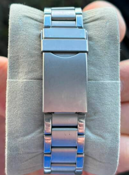 Vintage Rotary Automatic Day-Date Blue Dial Stainless Steel Men’s Watch