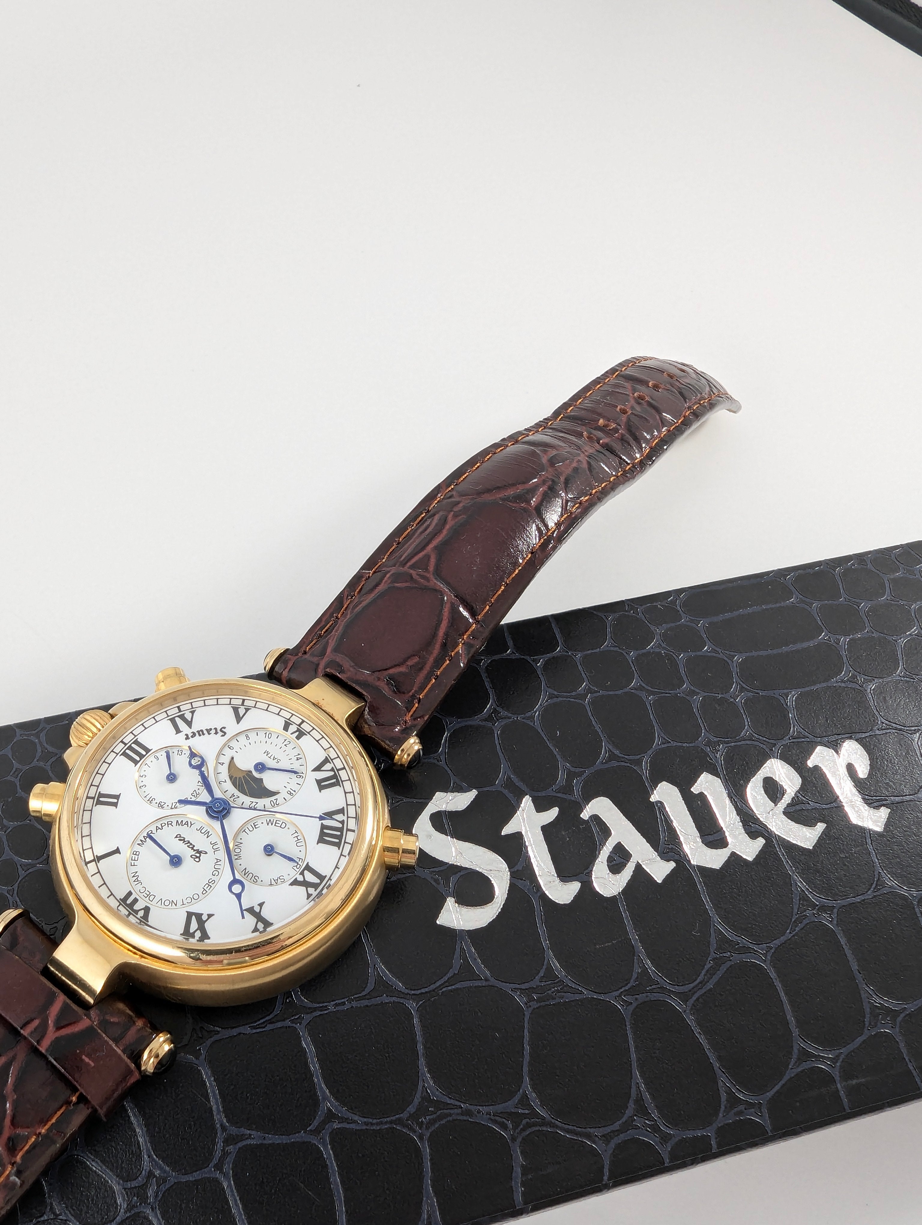 Stauer Graves Automatic Chronograph Moonphase Watch