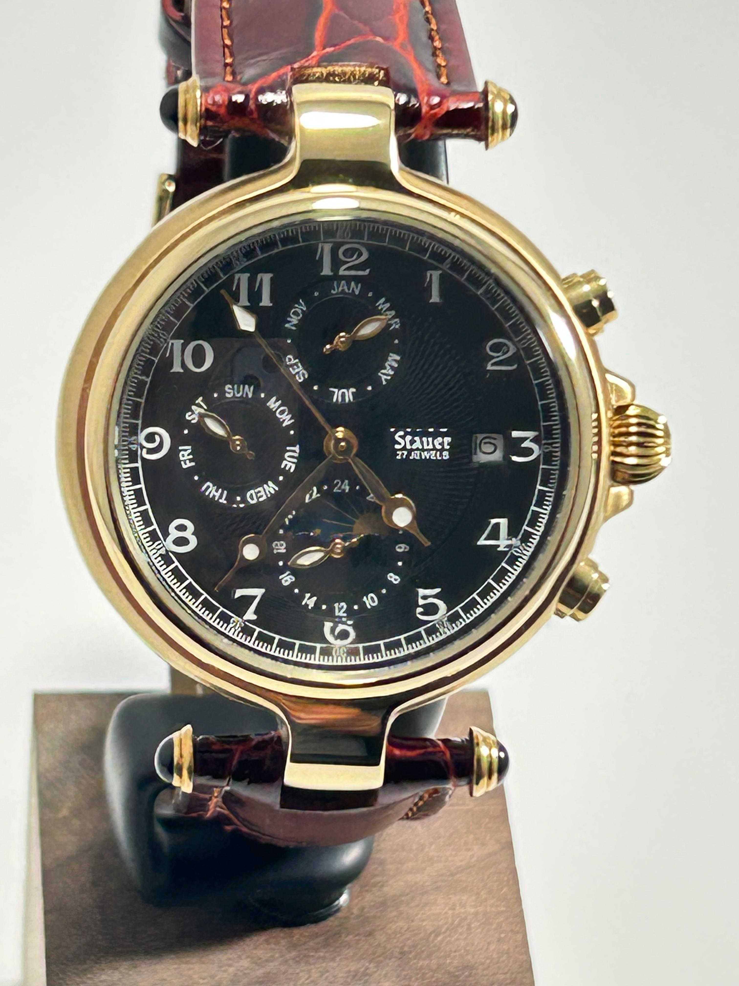 Stauer Noire Automatic Men's Watch