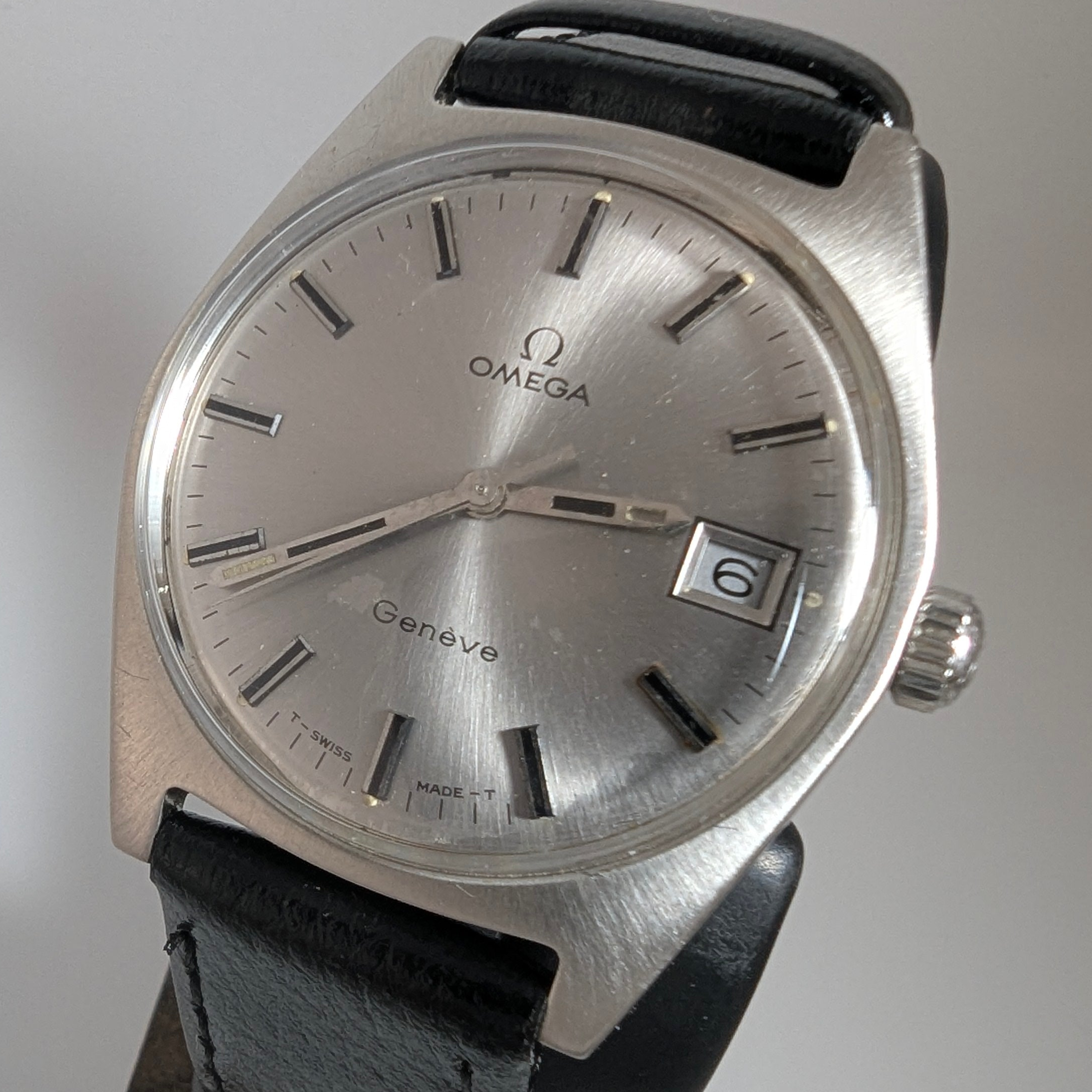 Omega Genève 1970's Silver Men’s Watch