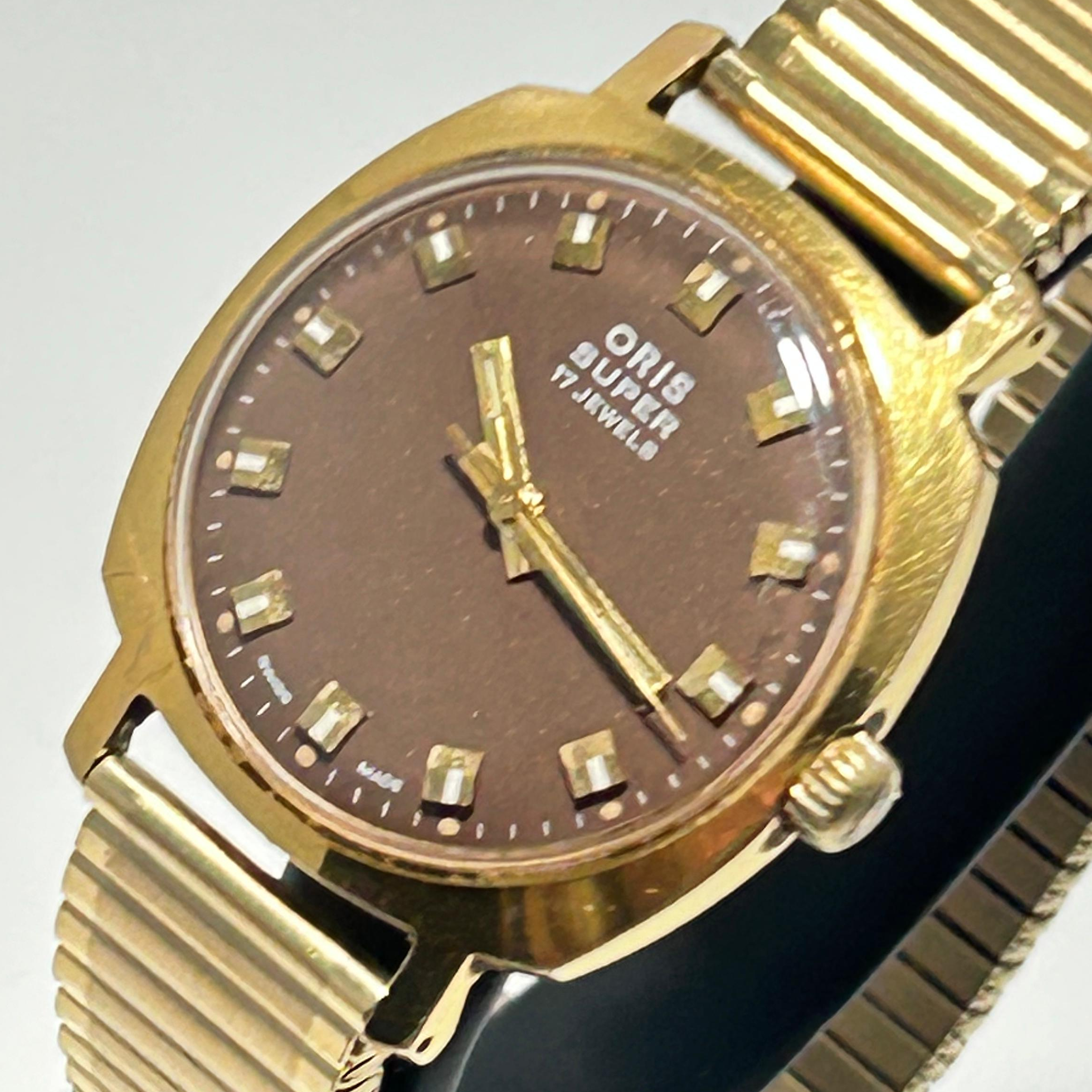 Oris Super Vintage 1970s Men's Watch