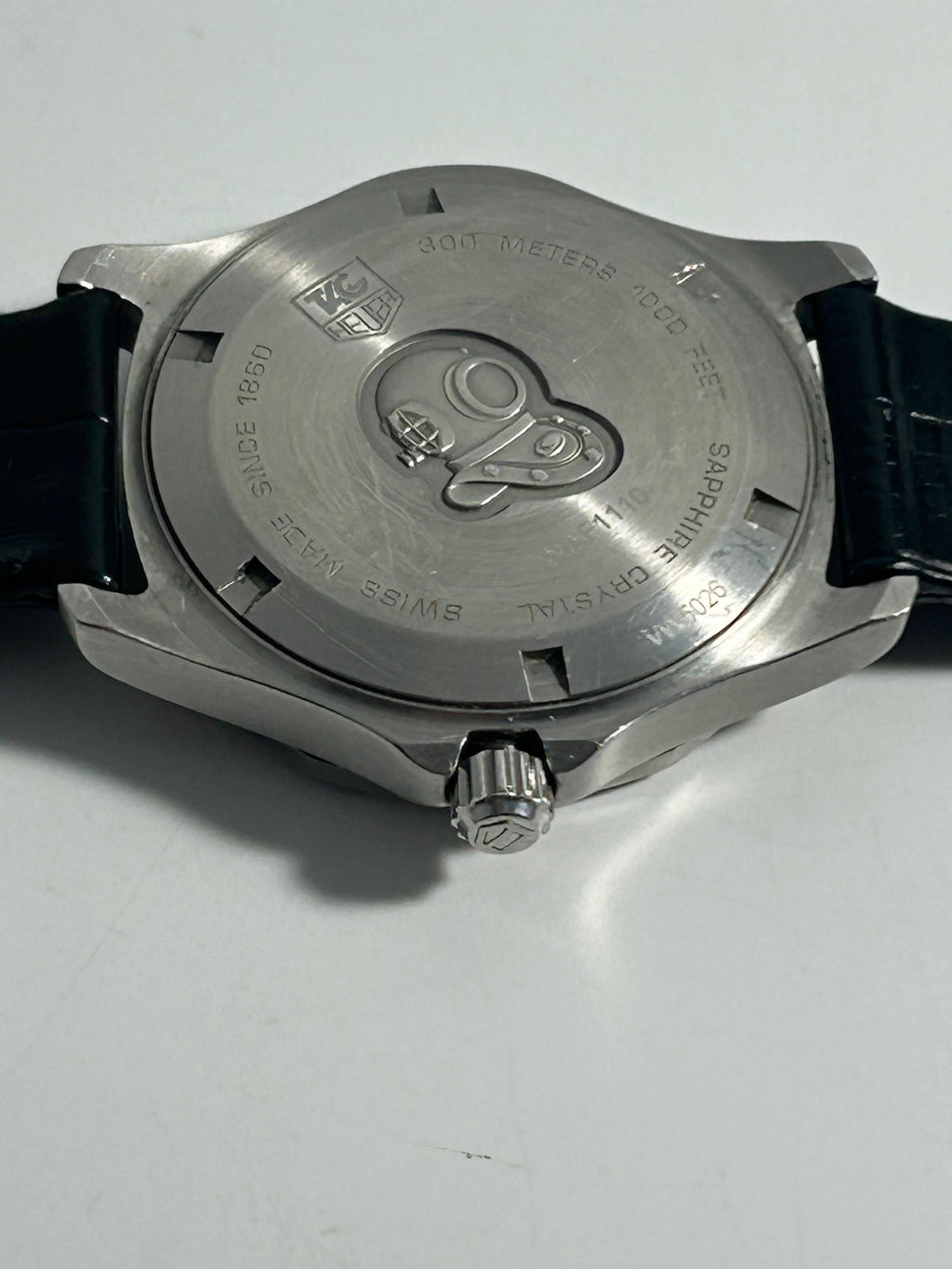 Tag Heuer Aquaracer WAF1110 Men's Watch - 38mm, Black Dial, Swiss Made, Uni-Bezel