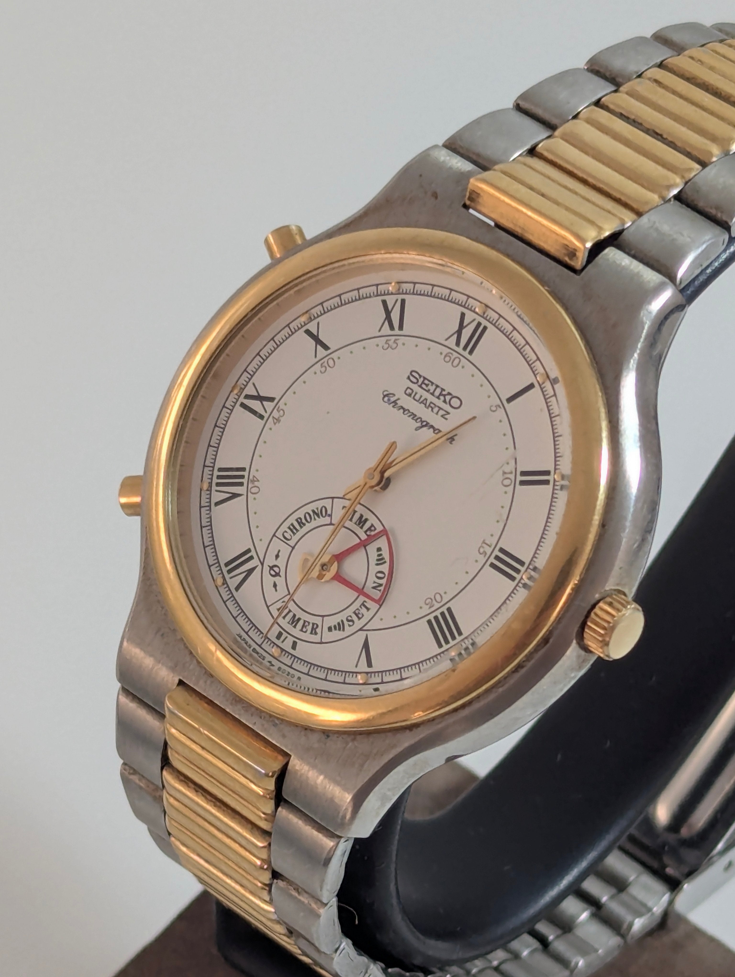 Seiko Dancing Hands Alarm Chronograph