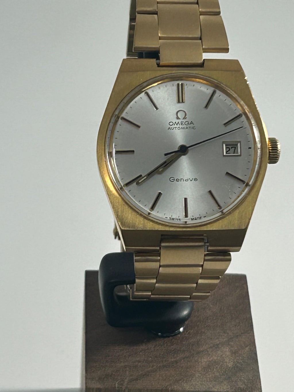 1970's Omega Genève Automatic 166.099 - Gold Plated, Date, Vintage Men’s Watch