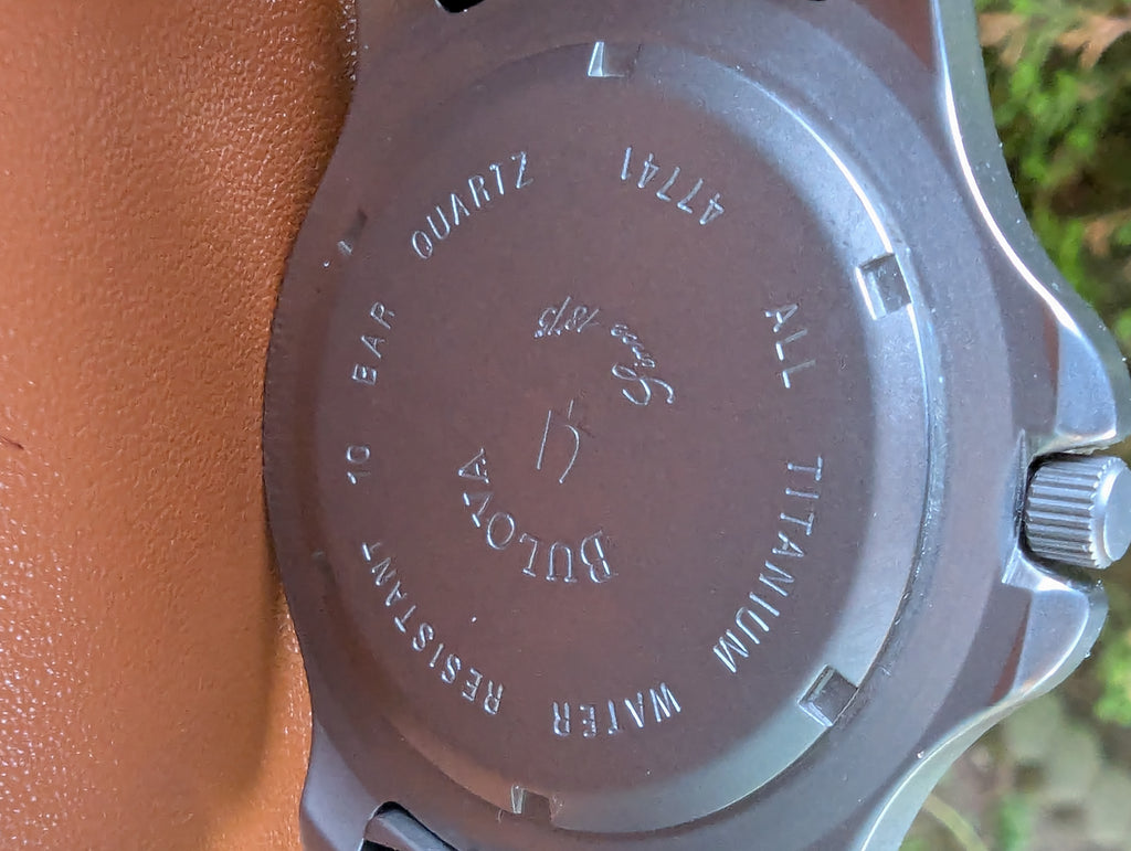 Bulova Titanium Diver Watch