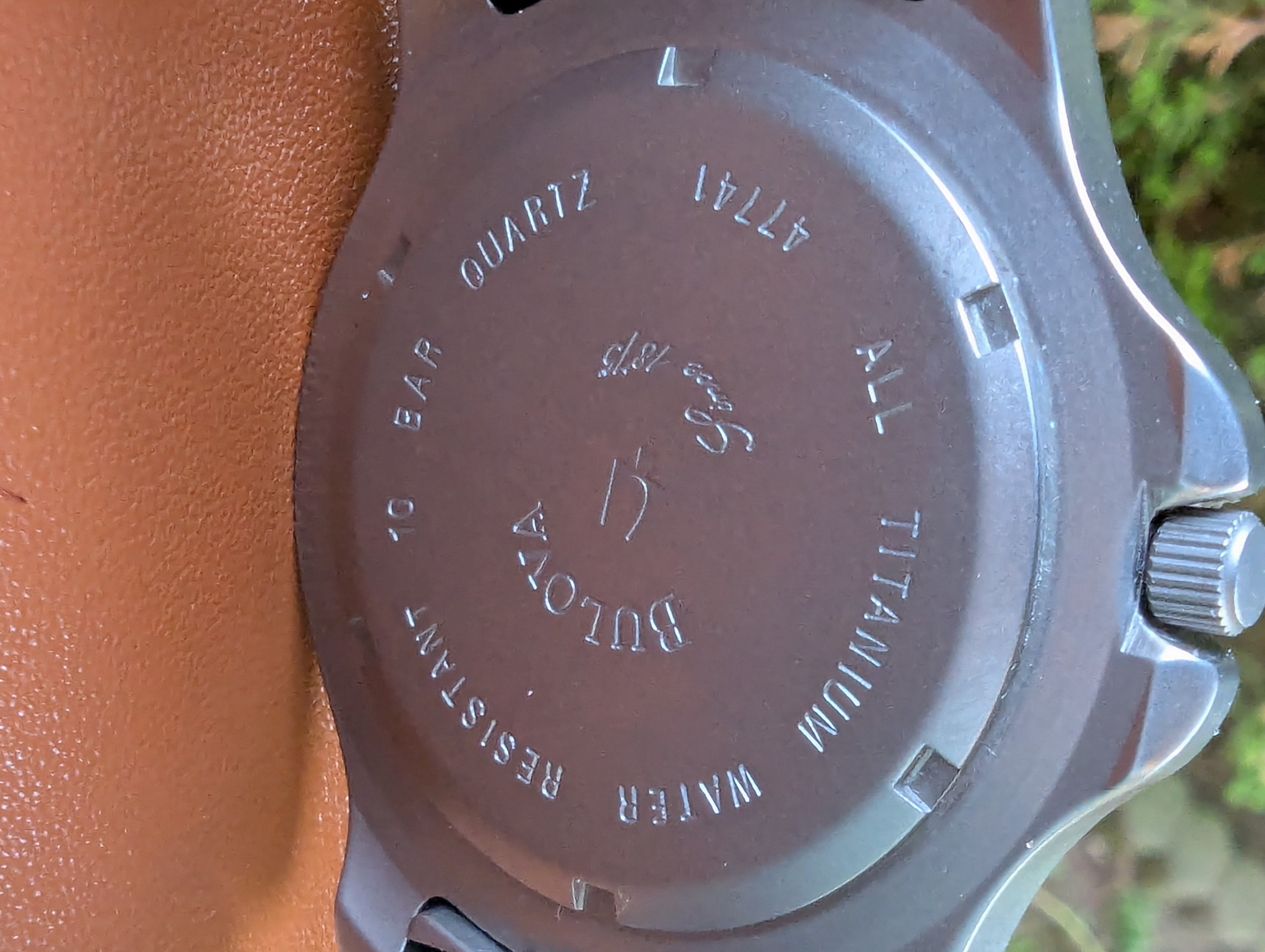 Bulova Titanium Diver Watch