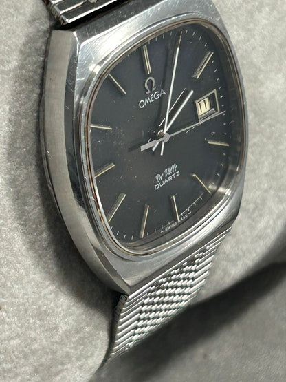 Vintage Omega De Ville Quartz Ref. 192.0035 – Cal. 1342 – Black Dial – Stainless Steel
