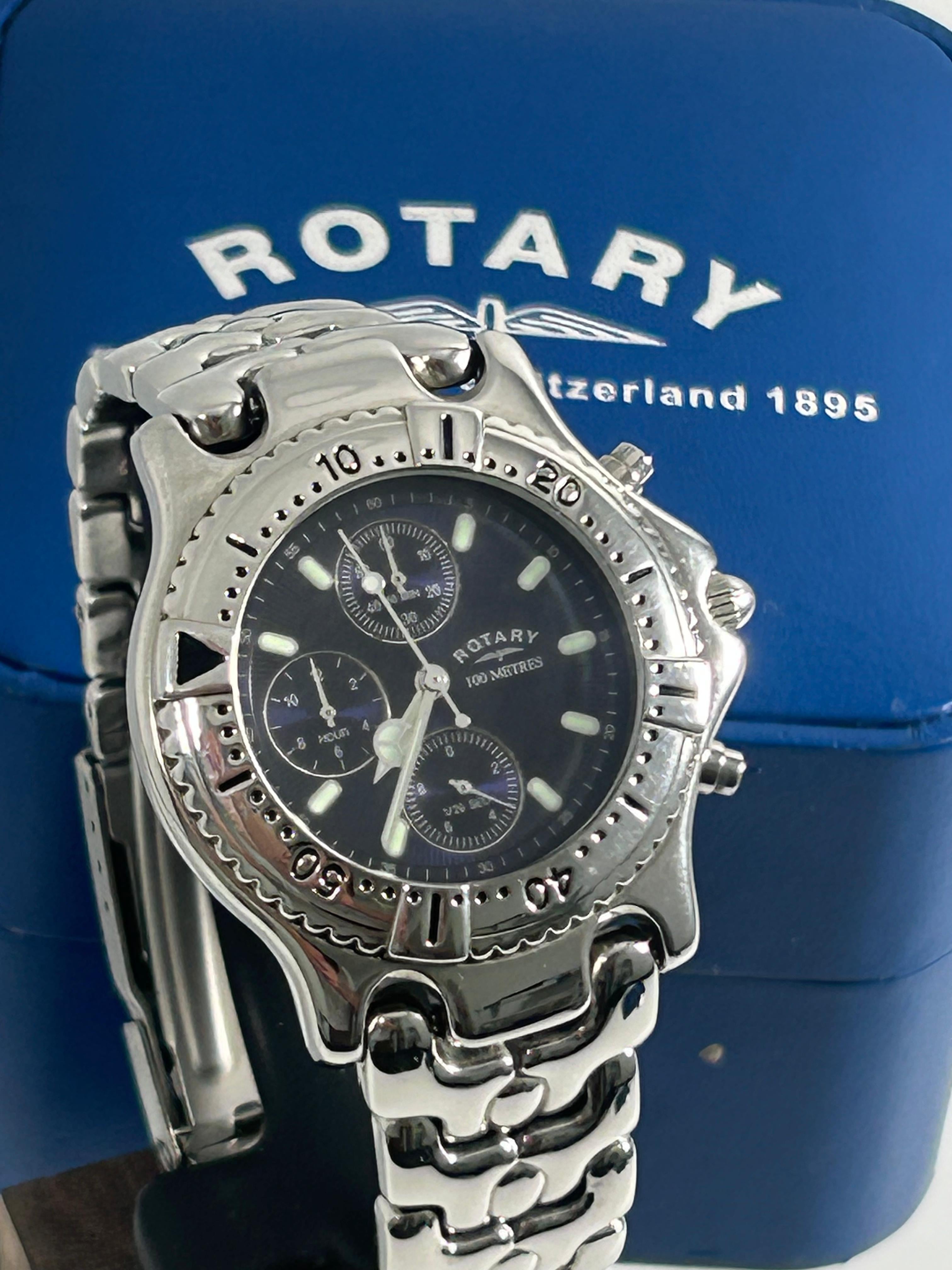 Rotary Chronograph Men's Watch