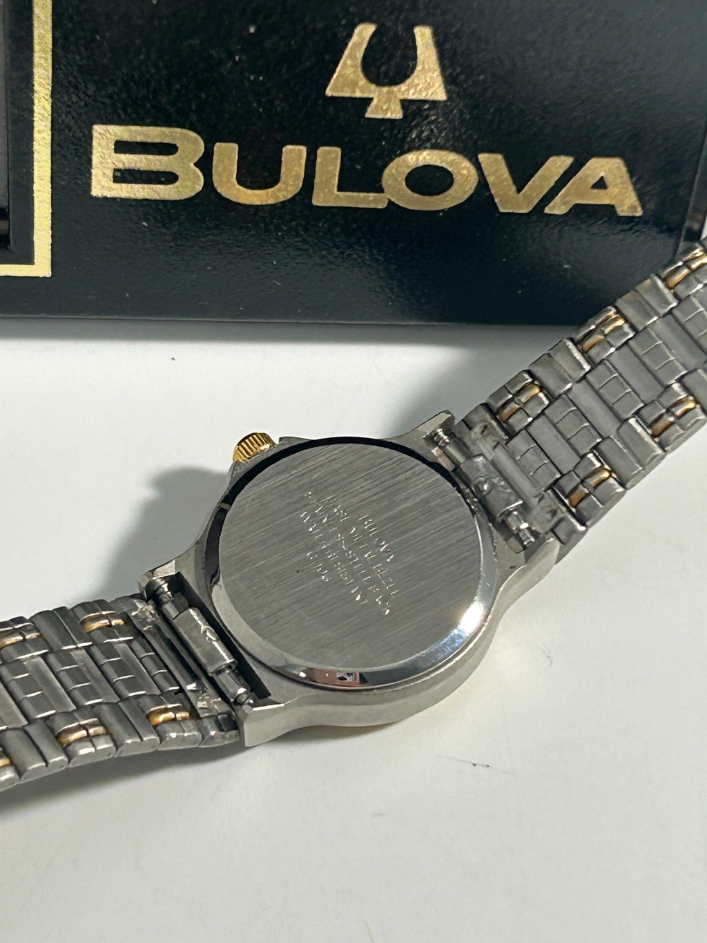 Ladies Bulova Longchamp - 24mm, Two Tone, Roman Dial, Box & Papers