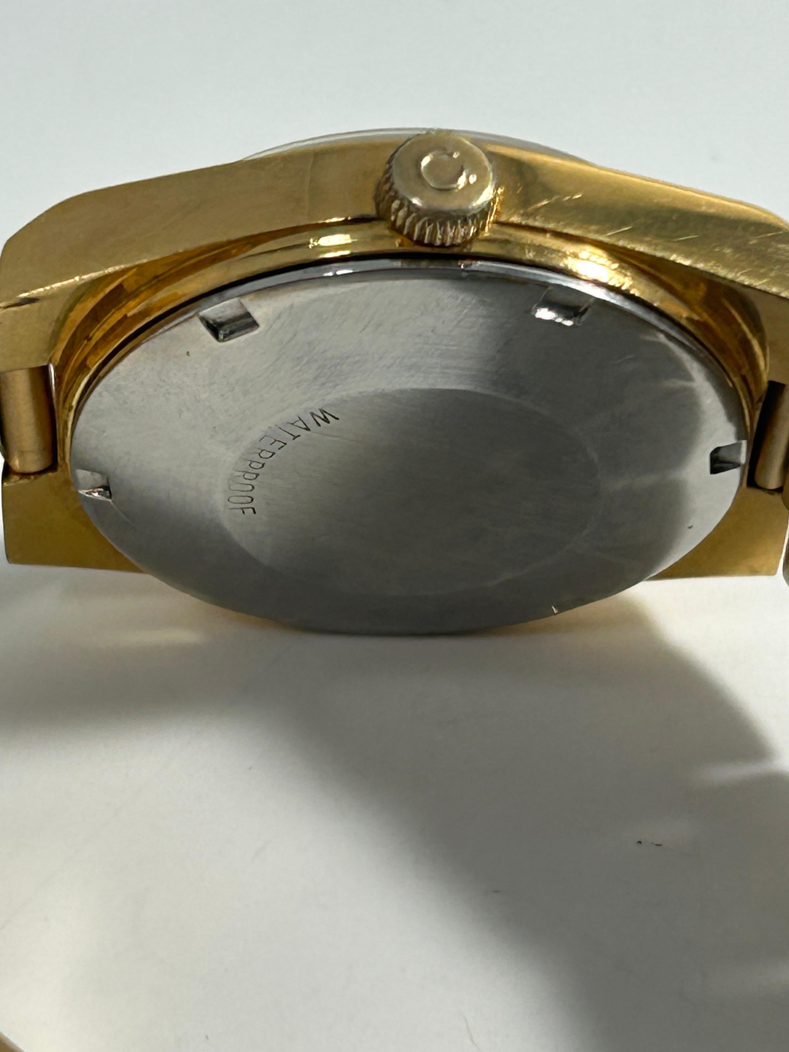 1970's Omega Genève Automatic 166.099 - Gold Plated, Date, Vintage Men’s Watch