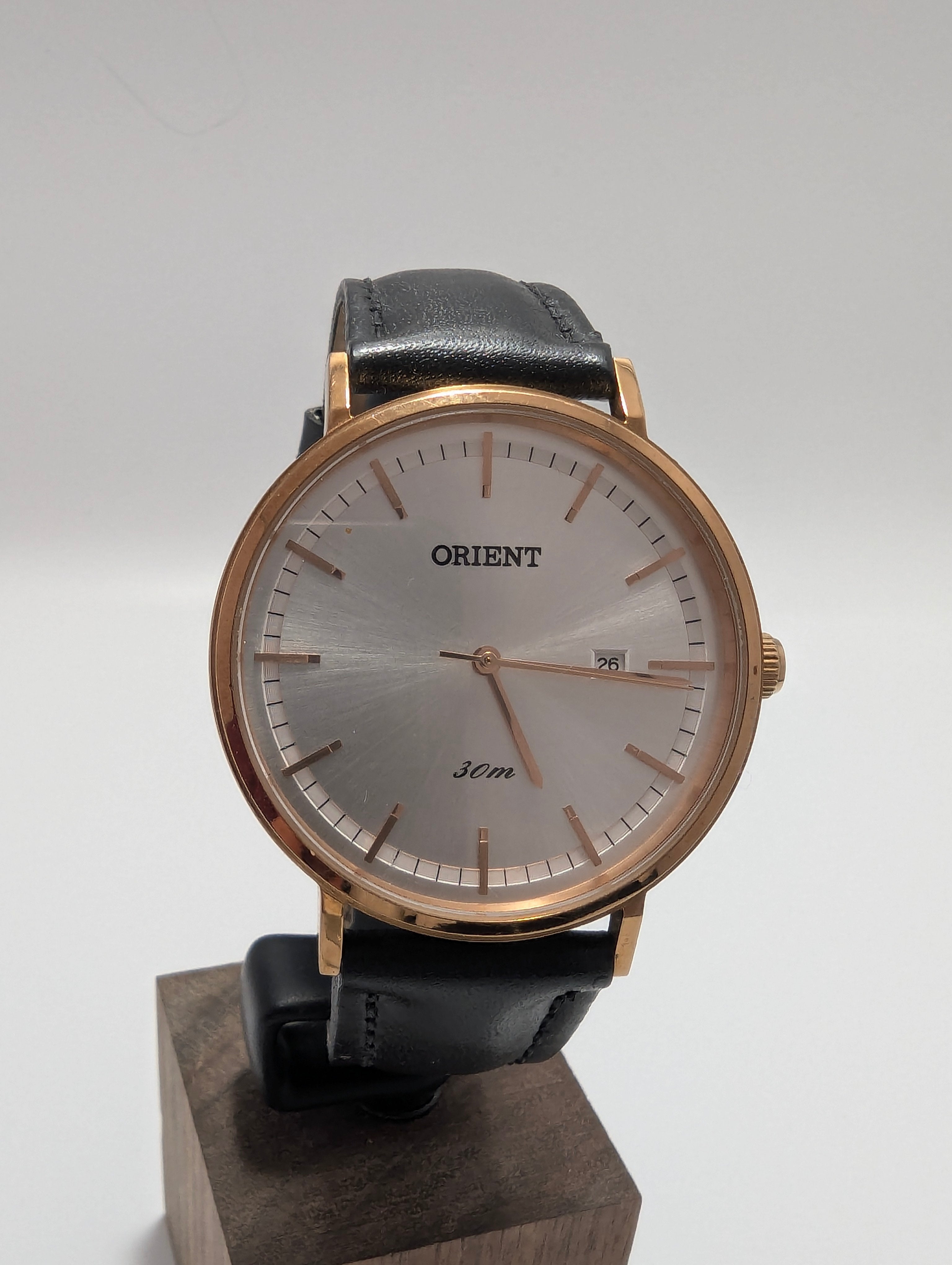 Orient Rose Gold Tone Dress Watch