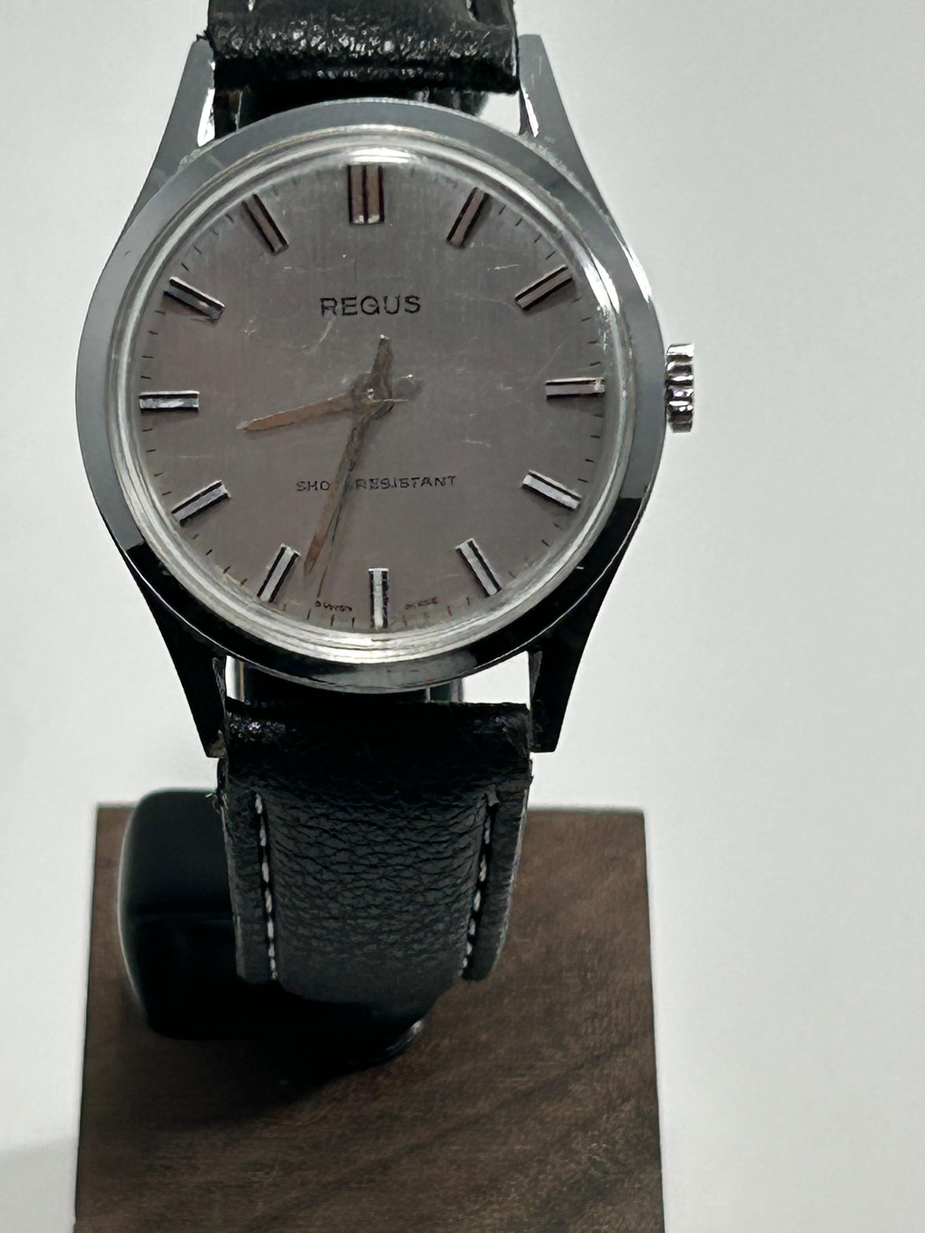 Regus “Living Swiss” Silver Watch - Silver Dial Date Watch, Mid 2000s, 34mm, Mechanical