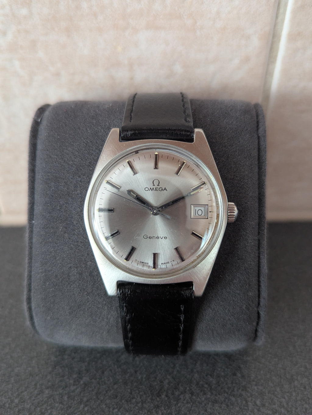 Omega Genève 1970's Silver Men’s Watch