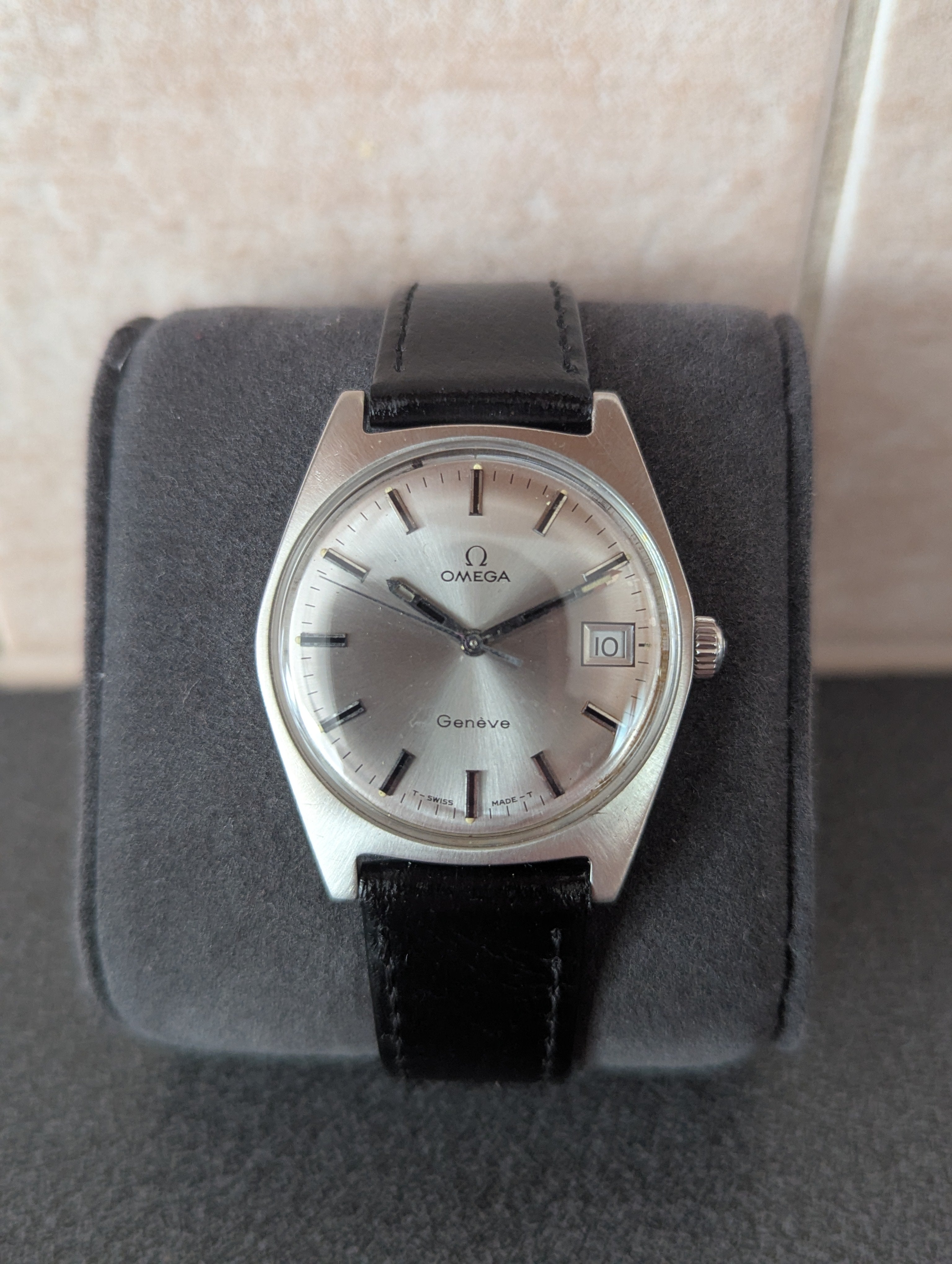 Omega Genève 1970's Silver Men’s Watch