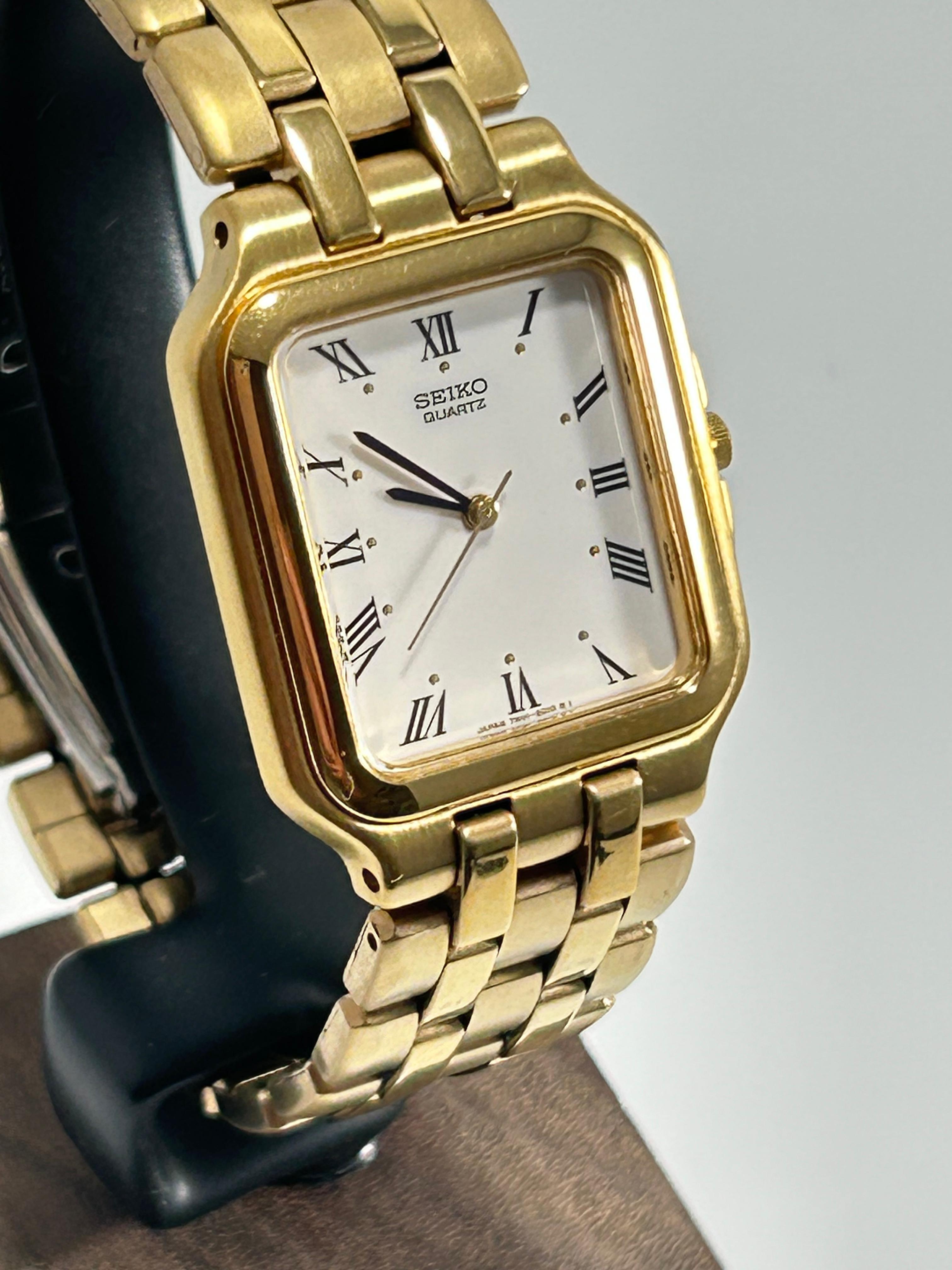 Seiko Tank 7N32-5021 Dress Watch