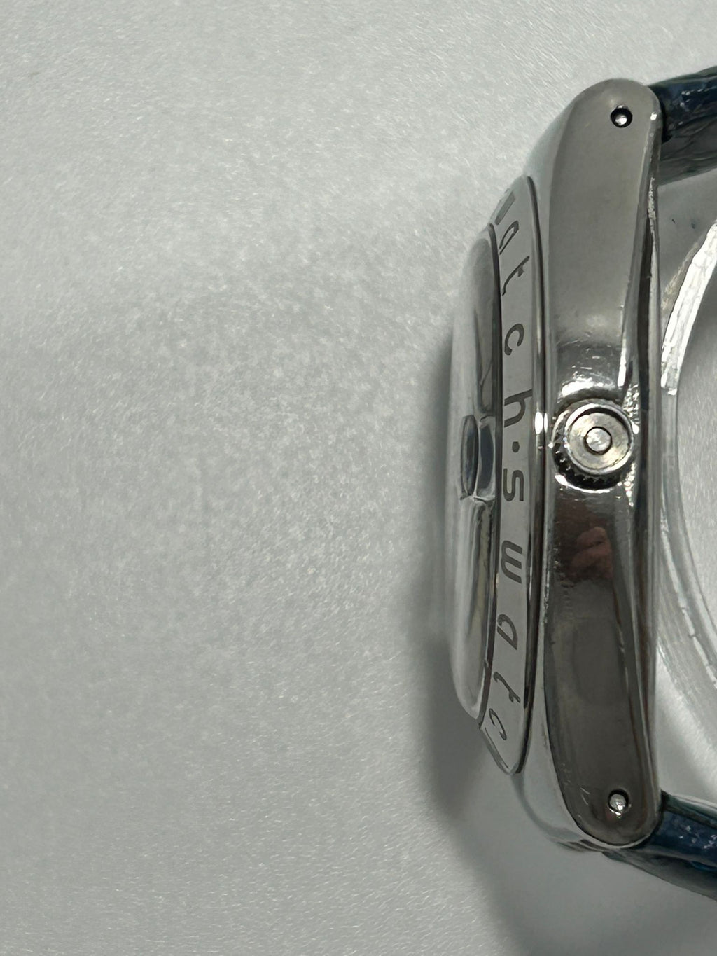 1993 Swatch Irony – Blue Dial, 37mm, Stainless Steel, Date