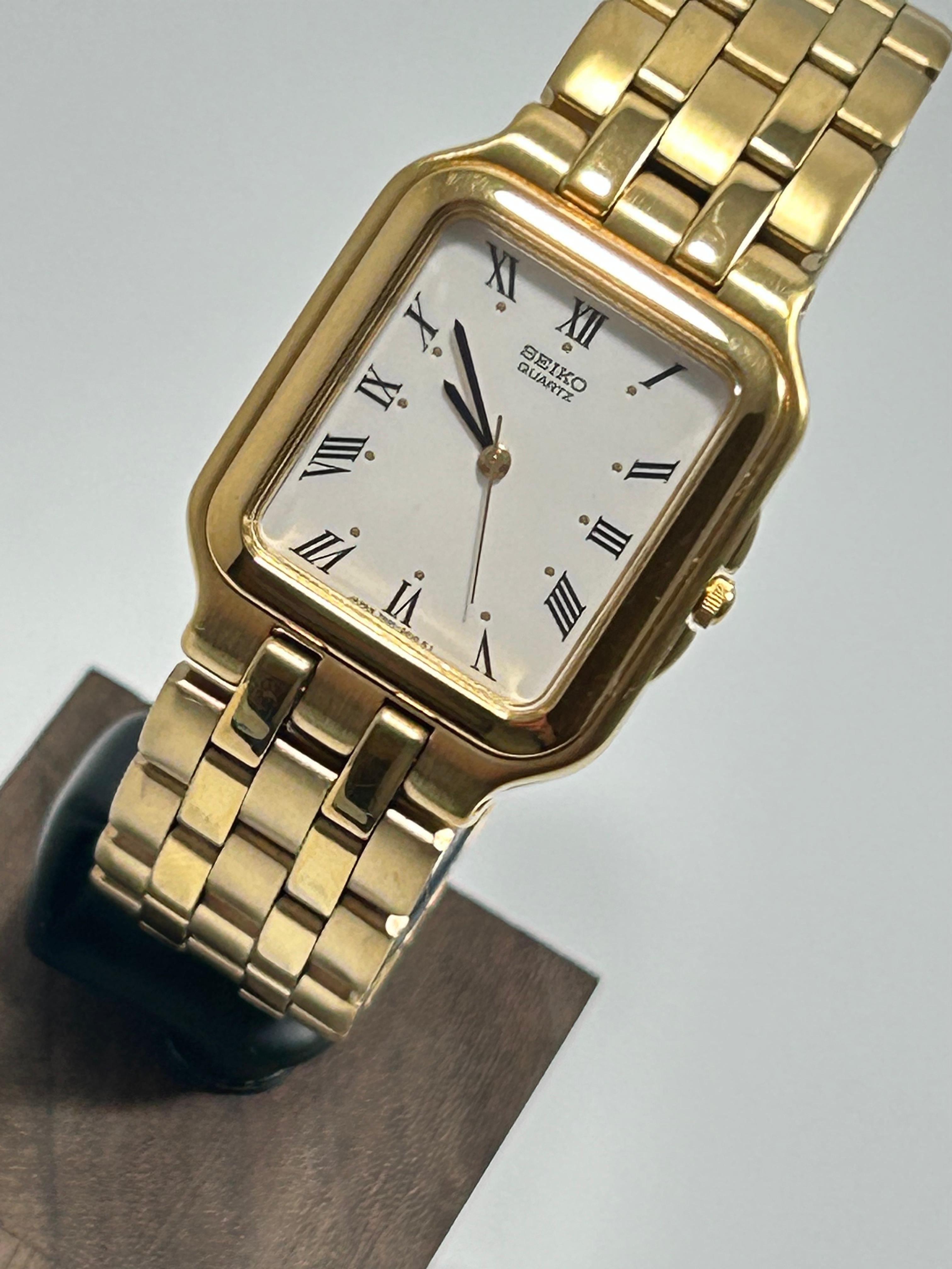 Seiko Tank 7N32-5021 Dress Watch