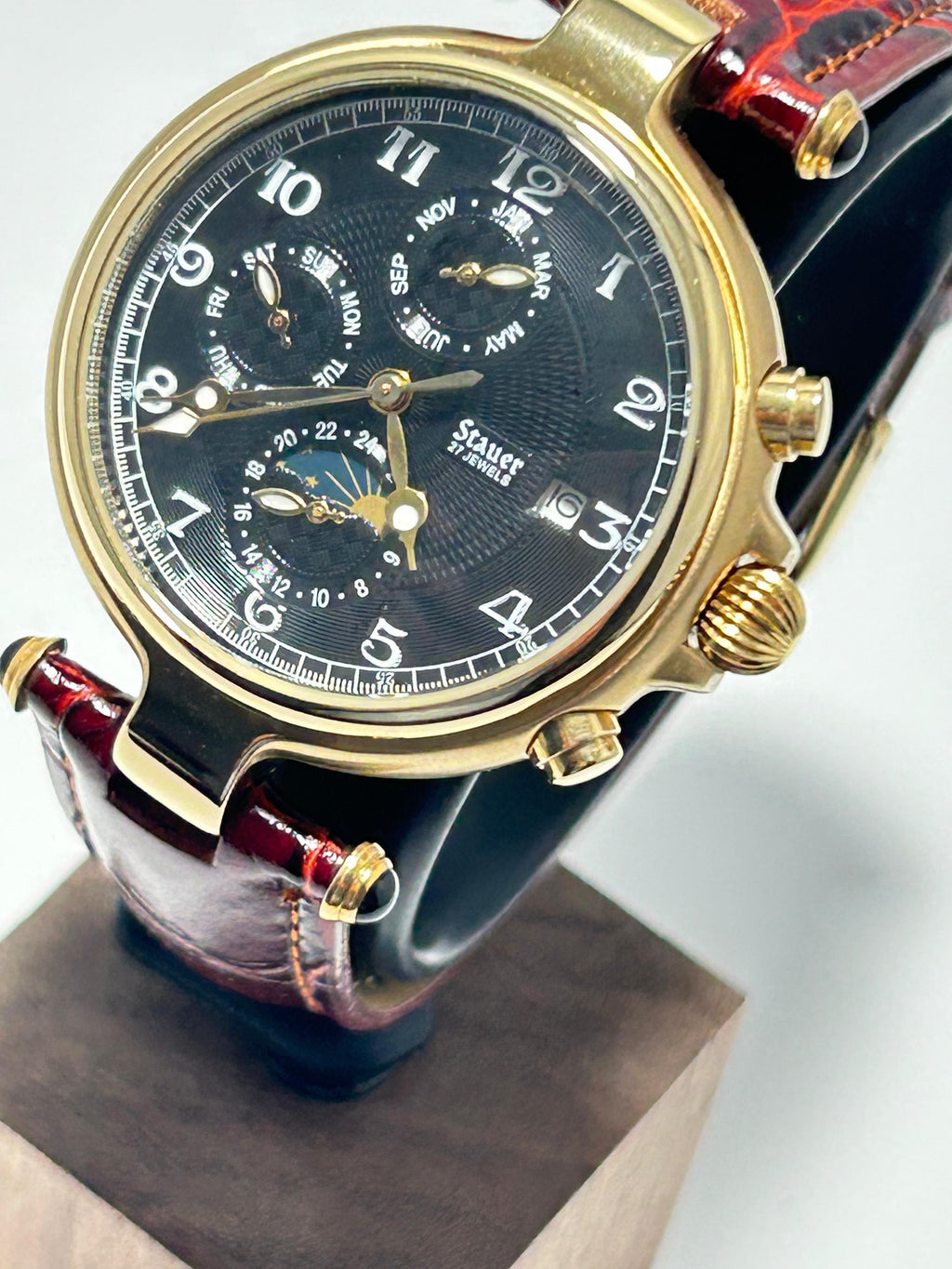 Stauer Noire Automatic Men's Watch