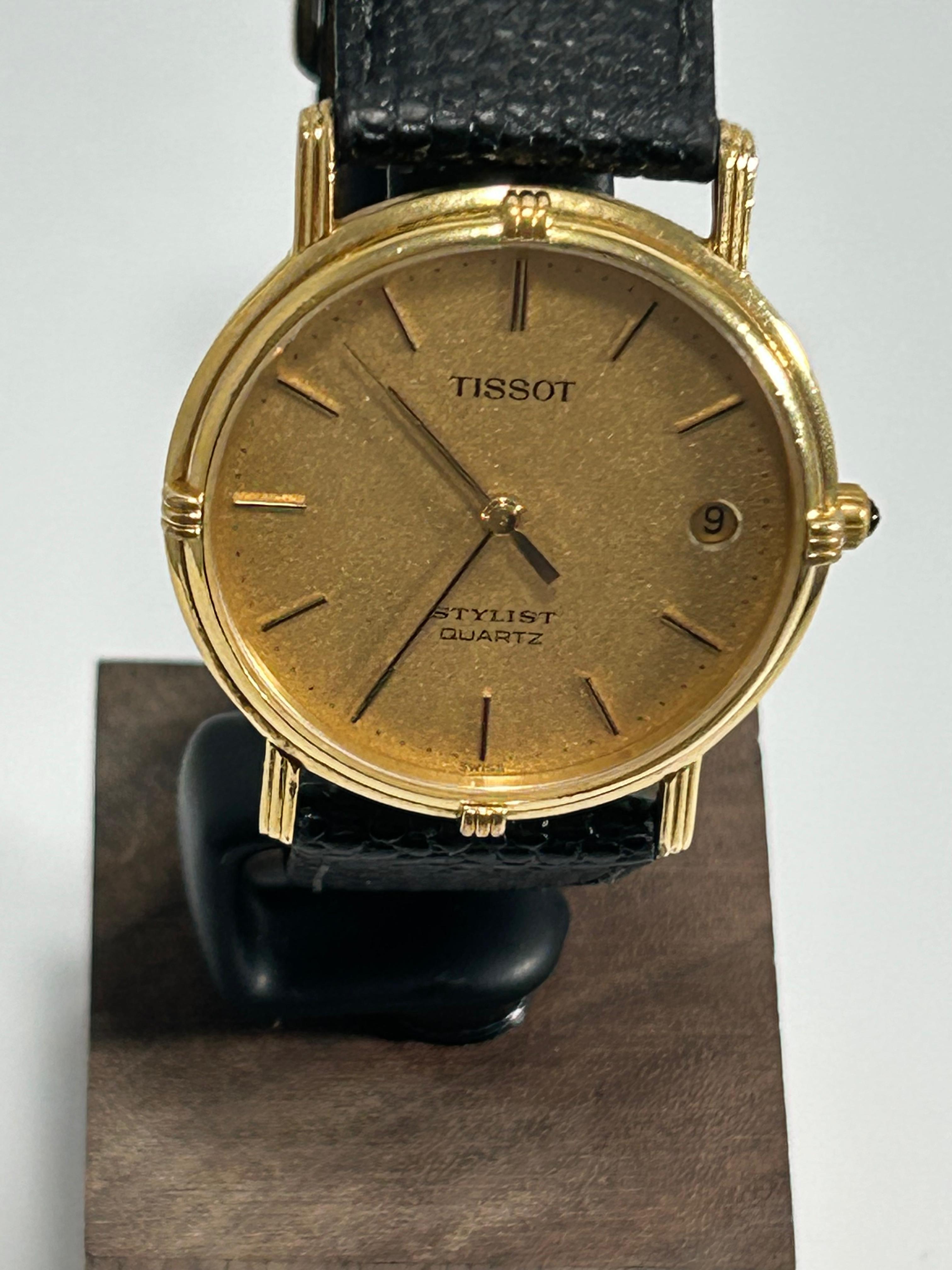 Tissot Stylist Vintage Snowflake Dial Men's Watch
