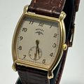 Rotary Small Seconds GS0706/22 - Champagne Textured Dial, Gold Tone, Anniversary Edition, Tonneau Case, Boxed