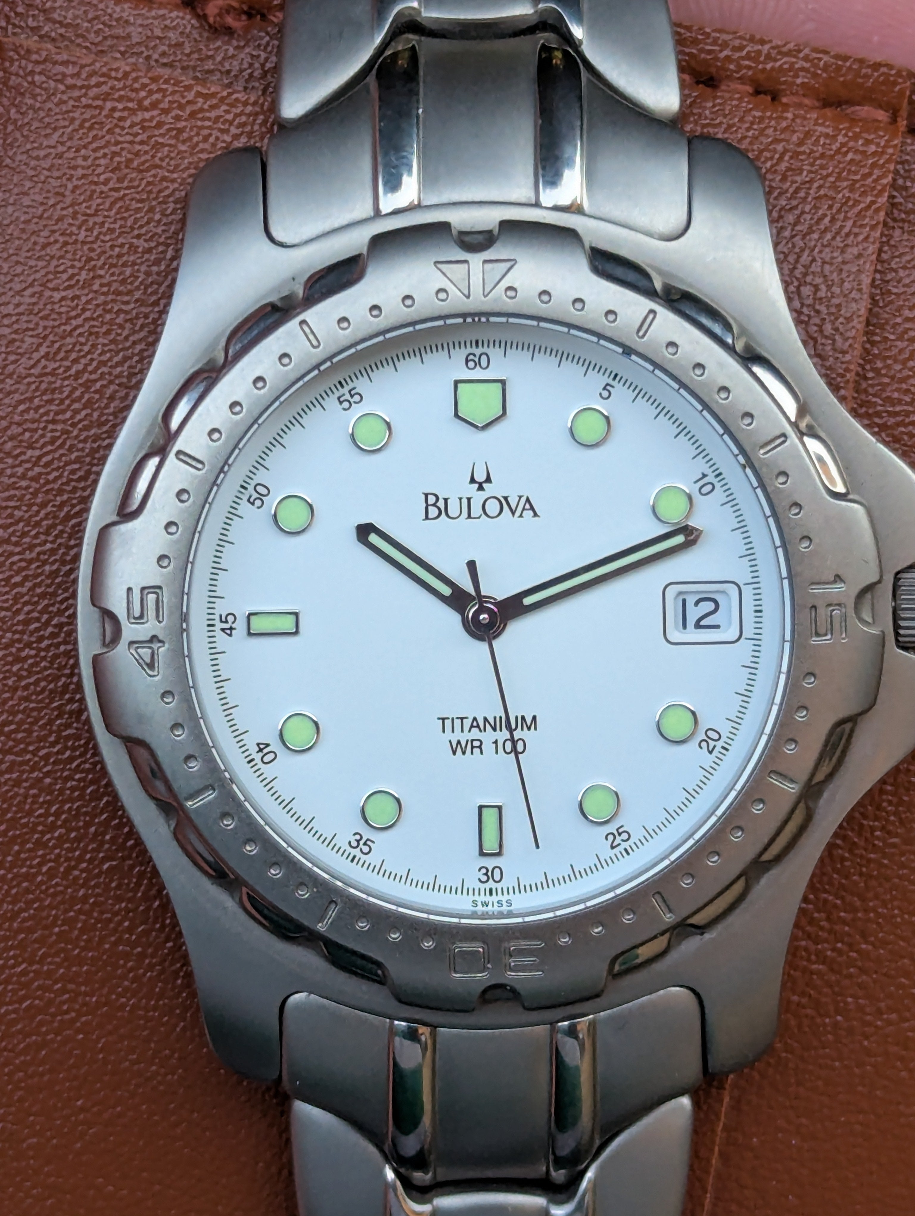 Bulova Titanium Diver Watch