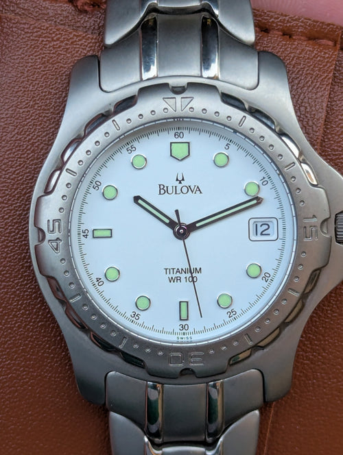 Bulova Titanium Diver Watch