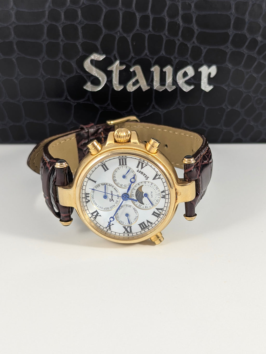 Stauer Graves Automatic Chronograph Moonphase Watch