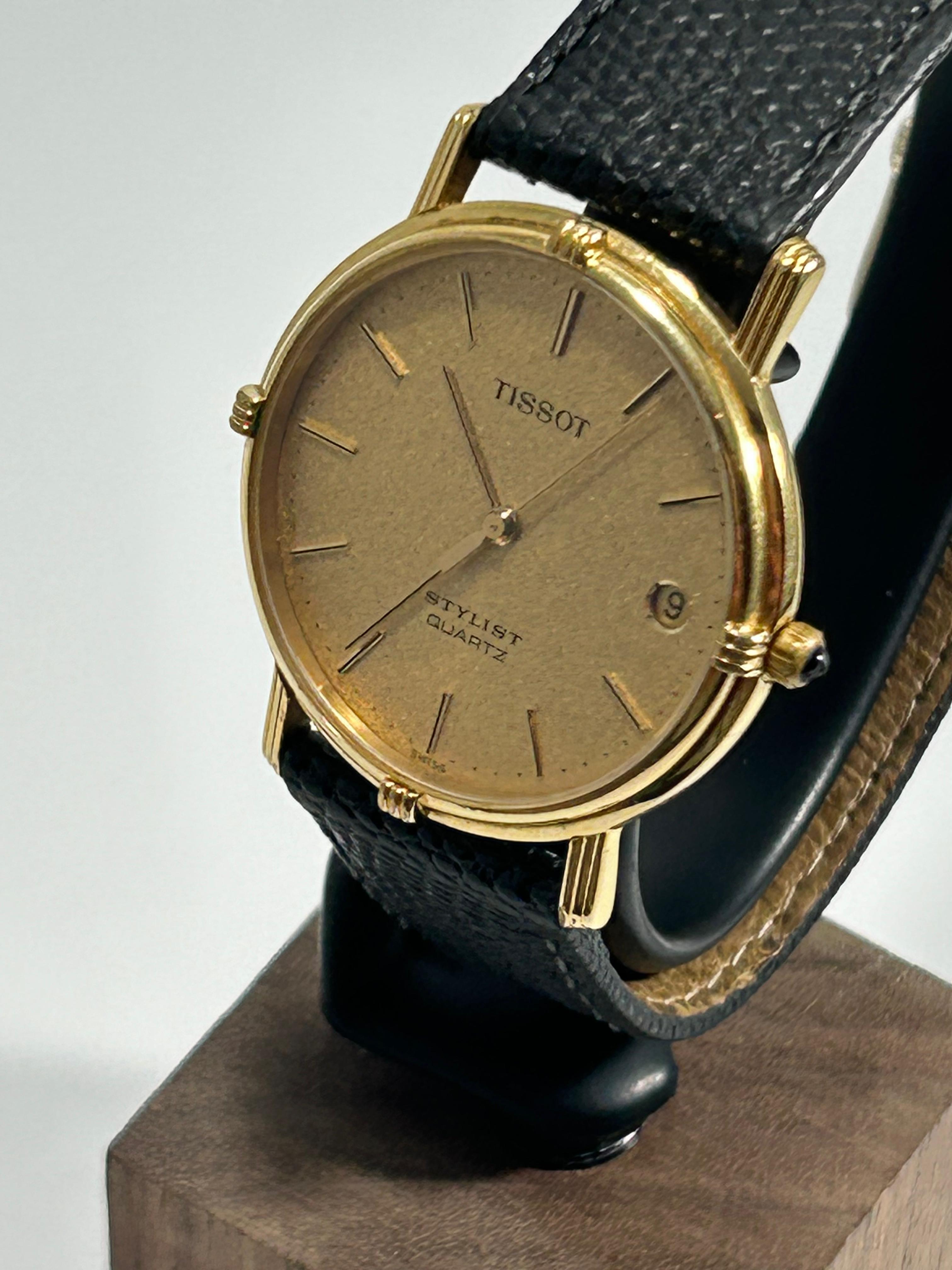 Tissot Stylist Vintage Snowflake Dial Men's Watch