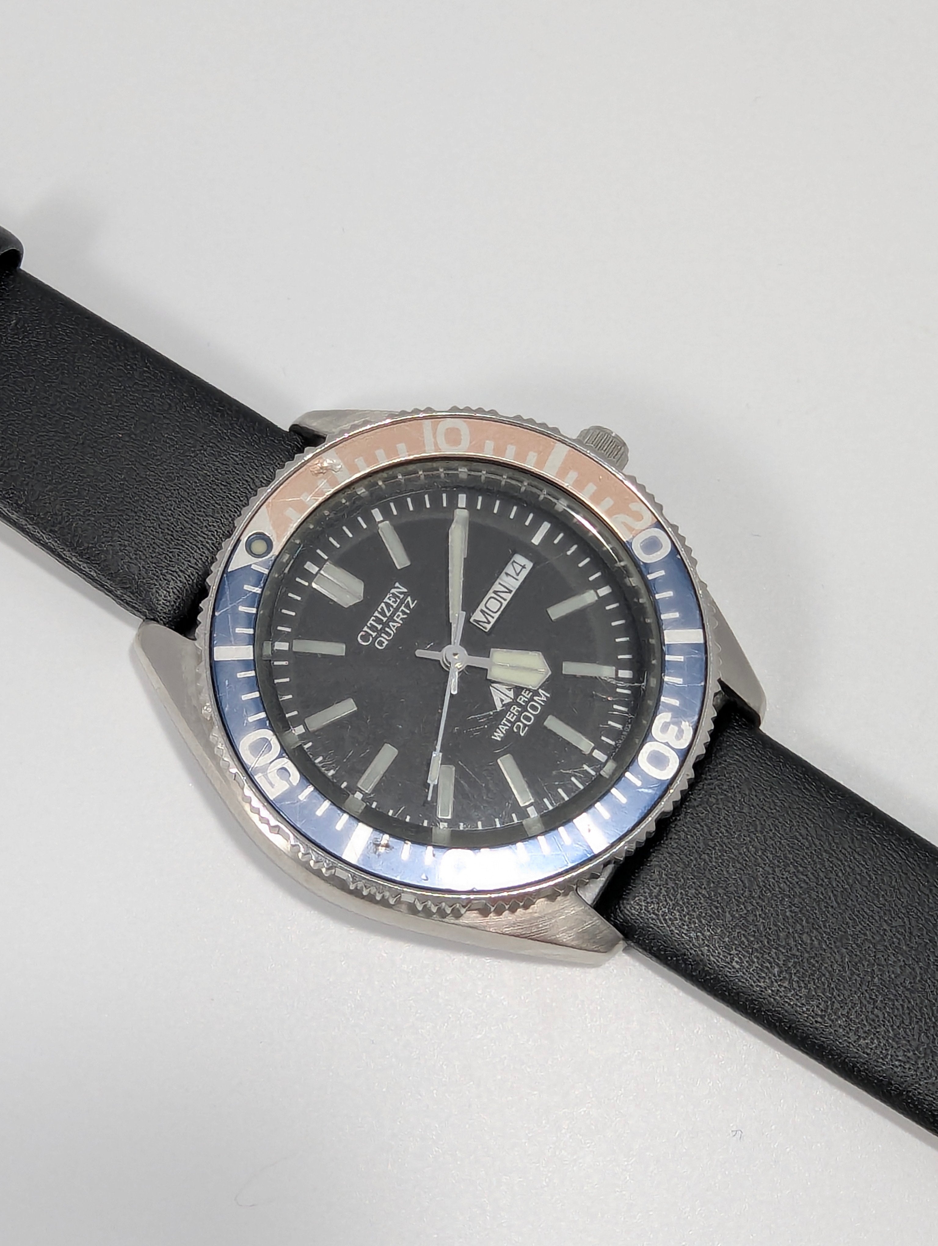 Citizen Promaster Pepsi Dive Watch