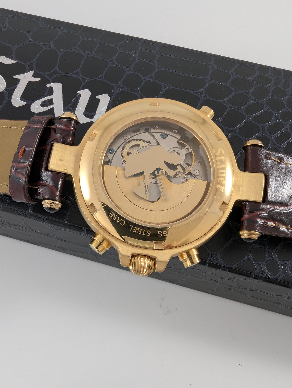 Stauer Graves Automatic Chronograph Moonphase Watch